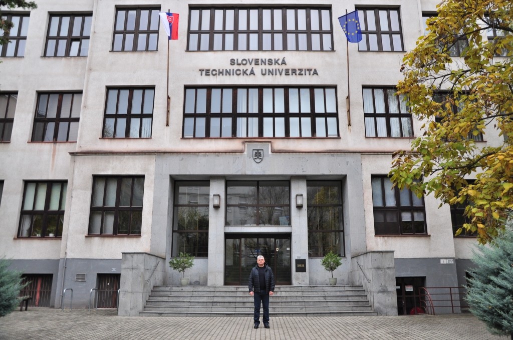 Head of the Department of Information Technologies of Uman National University, Roman Lishchuk, delivered lectures at the Slovak University of Technology in Bratislava within the Erasmus+ ICM Program